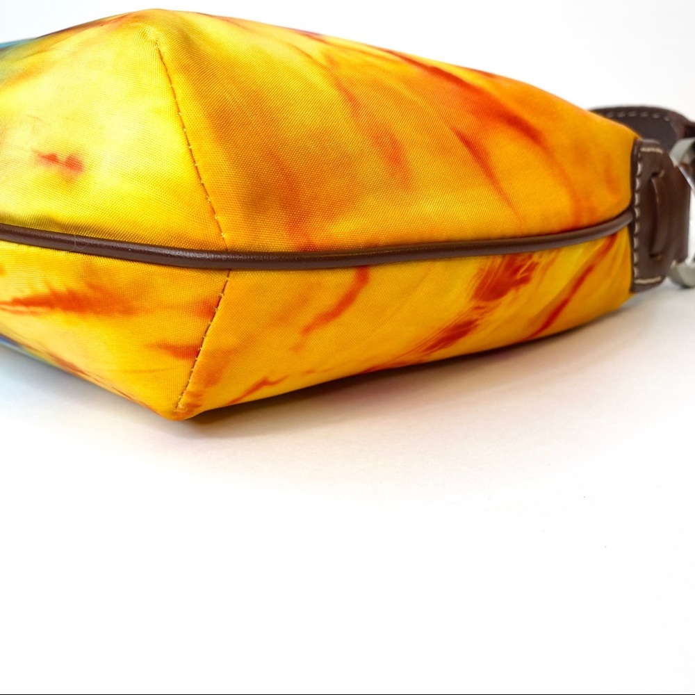 Donald J Pliner Mini Watercolor Hobo Bag flawed - Picture 5 of 16